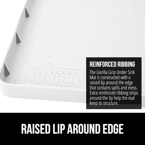 Waterproof Silicone Under Sink Mat (748 sq inches)