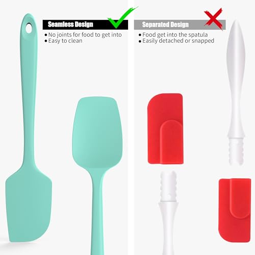600°F Heat Resistant Silicone Spatula Spoonula (2 Count)