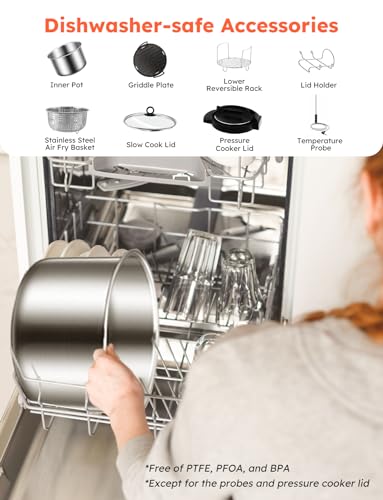 Duet Electric Pressure Cooker & Air Fryer Combo w