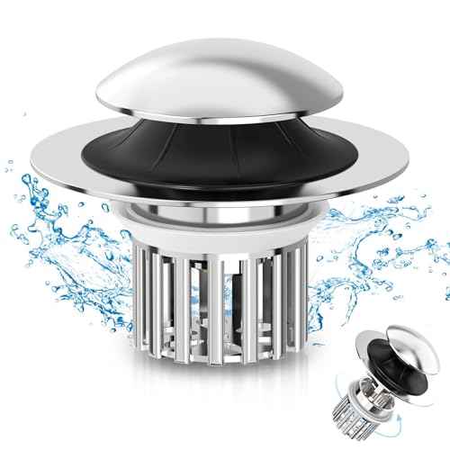 Universal 3 in 1 Bathroom Sink Drain Strainer