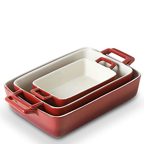 Bakeware Set Ceramic Baking Dish (3 Count)