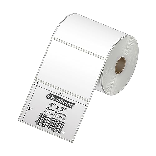 4" x 3" Thermal Labels (2100 Count)