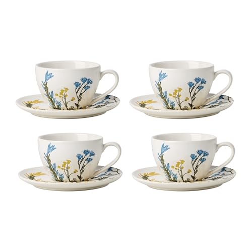 898386 Wildflowers Tea Cup & Saucer (8 Count)
