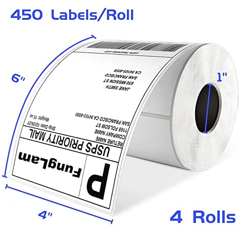 4"x6" Thermal Shipping Labels