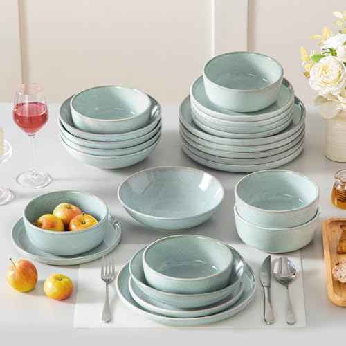 ANYA 24 Pieces Plates and Bowls Set
