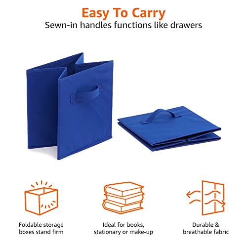 Collapsible Fabric Storage Bins with Handles (6 Count)