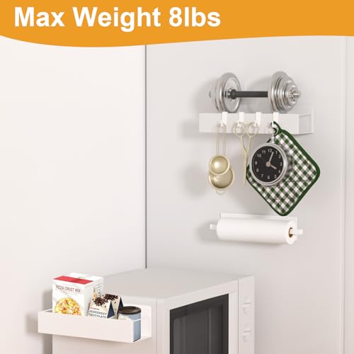 4 Pack Magnetic Spice Rack for Refrigerator
