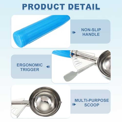 2 Pcs Cookie Scoops Ice Cream Scoop w