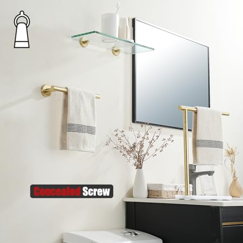 Hand Towel Bar Gold