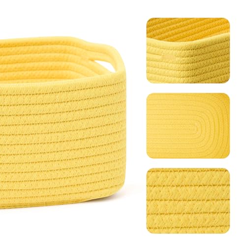 Small Storage Baskets for Organizing (3 Count)