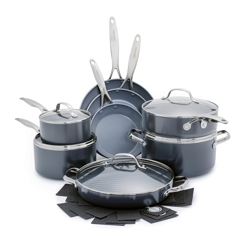 Valencia Pro 13 Piece Cookware Set Ceramic Nonstick Pots & Pans