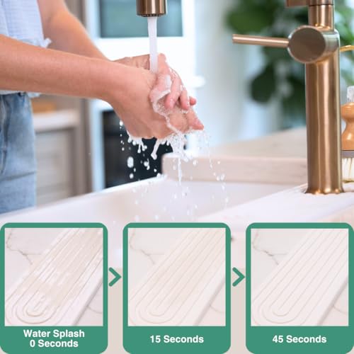 Drying Stone Faucet Tray for Kitchen Sink