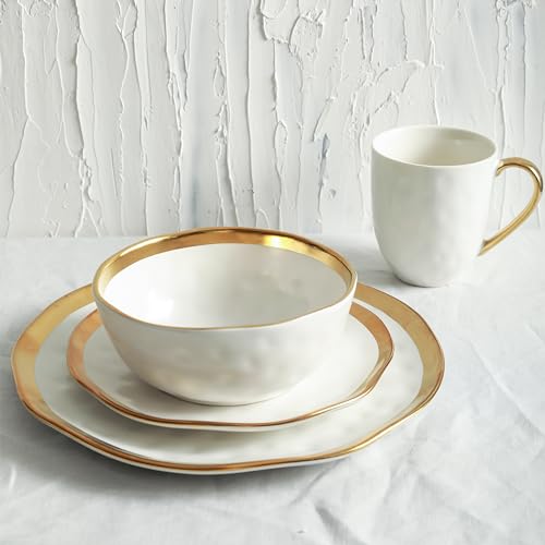 Florian Modern Porcelain Dish Set (32 Count)