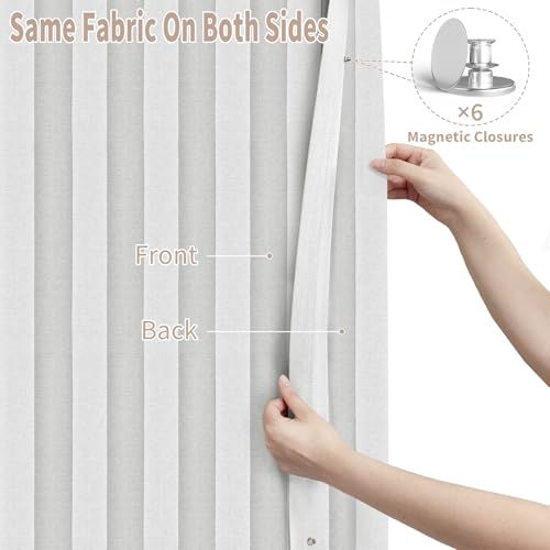 Accordion Door Curtains for Closet