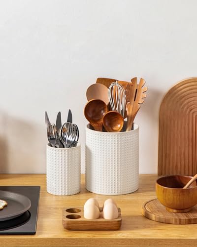 LYDIA Ceramic Utensil Holders (2 Count)