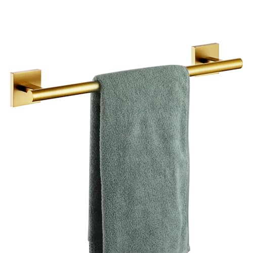 Hand Towel Bar Bathroom Towel Holder for Bath Kitchen Cabinet Towel Ring 12 Inch Brushed Gold Stainless Steel B4005BG