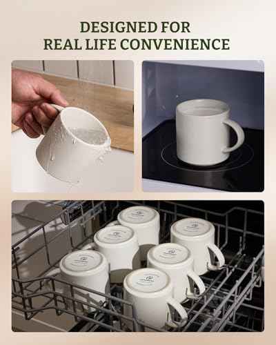 Coffee Mugs Set of 4 (4 Count)
