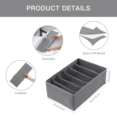 Jeans Pants Organizer for Closet (4 Count)