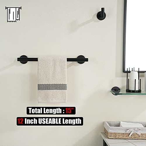 Black Towel Bar