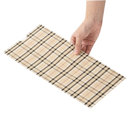Paper Plaid Bag (100 Count)
