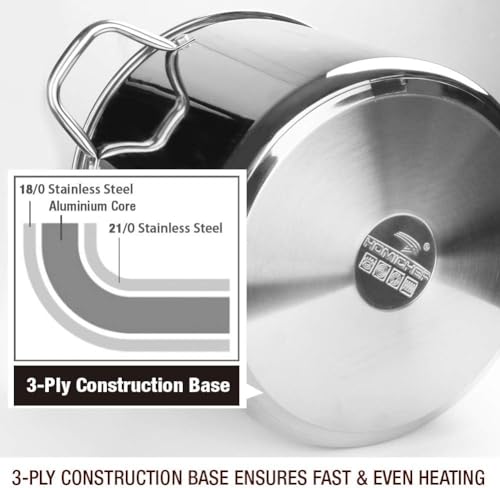 Small Stock Pot 4 Quart Nickel Free Stainless Steel