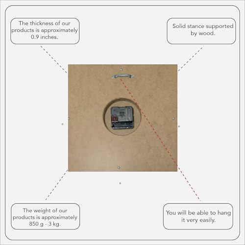 Handmade Copper Wall Clock Artisan Touch in Every Piece