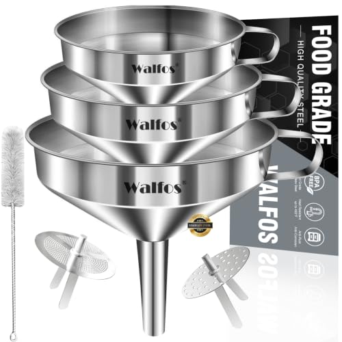 Stainless Steel Funnel (3 Count)