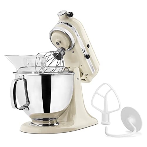 Artisan, 5-Qt Tilt Head Stand Mixer, KSM150PS, Almond Cream