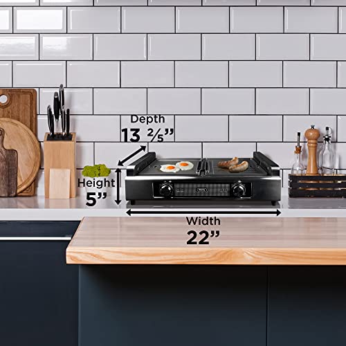 DBSG29412XD11 Smokeless Indoor Grill in Black Advanced Air Circulation Technology Independent on