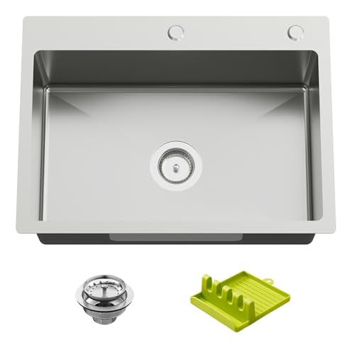 25x18In Drop In Kitchen And Bar Sink