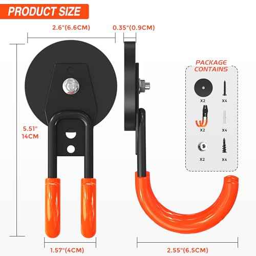 Strong Magnetic Hooks Heavy Duty (2 Count)