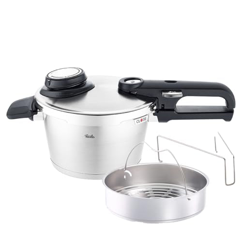 Vitavit Premium Pressure Cooker with Steamer Insert