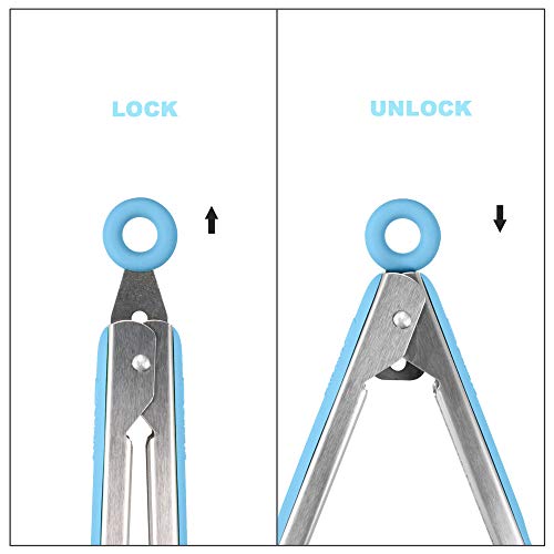 Premium 304 Stainless Steel Tongs Set