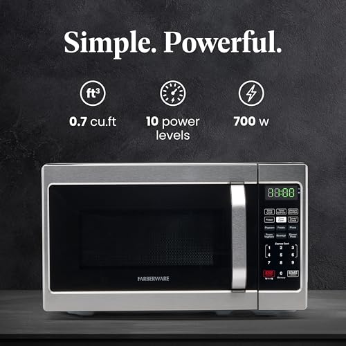 0.7 Cu. Ft. Countertop Microwave Oven