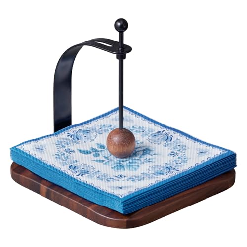 South American Rain Wood Napkin Holder for Table