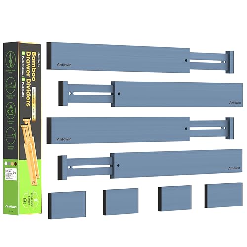 Expandable Bamboo Drawer Dividers