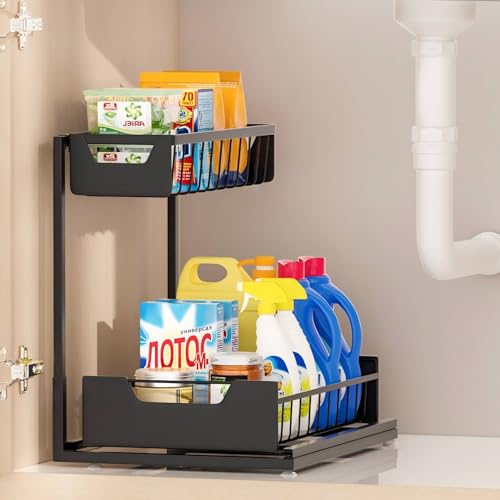 Under Kitchen Sink Organizers and Storage