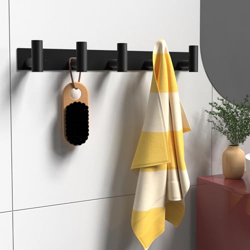 5 T Shaped Wall Hooks