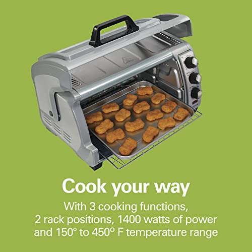 Easy Reach 6 Slice Countertop Toaster Oven