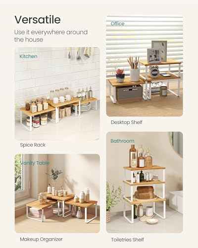 Cabinet Organizer Shelf (3 Count)