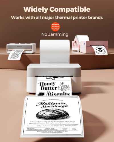 4x4 Thermal Labels (500 Count)