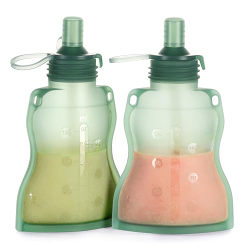 Yummy Pouch Reusable Baby Food Pouch (2 Count)
