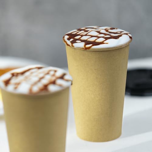 16z Kraft Paper Coffee Cups [1 (1000 Count)