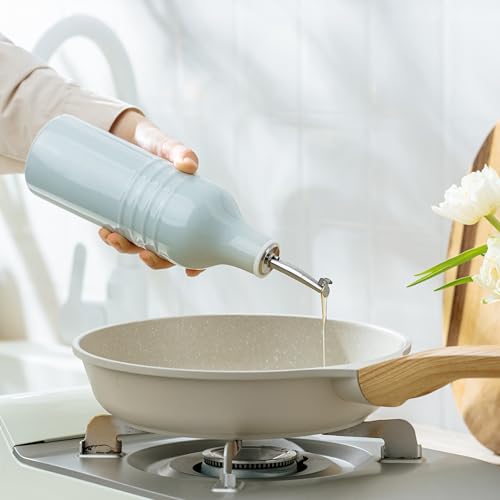 16oz Ceramic Oil Dispenser Bottle