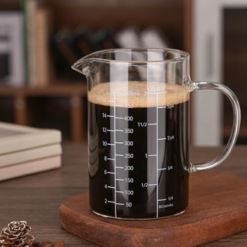 500ML 2 CUP Glass Measuring Cup With Handle