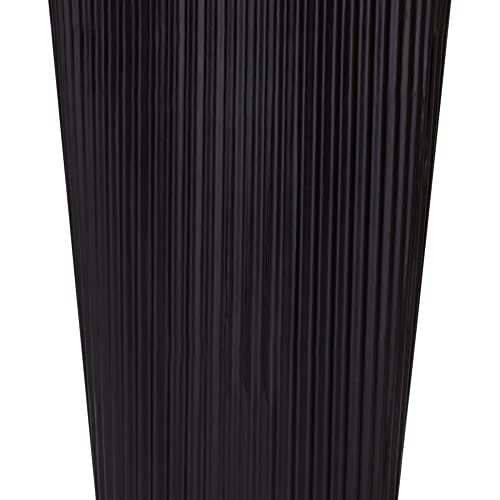 16oz Ripple Insulated Coffee Hot Cups [500 Count] Black Double Poly Lined Paper Hot Cup