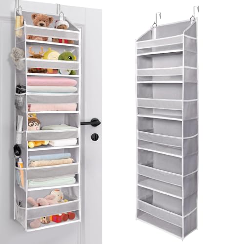 Over The Door Organizer with 6 Large Pockets 12 Side Pockets
