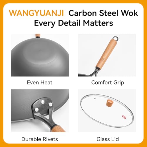 Carbon Steel Wok Pan