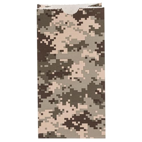 Camouflage Paper Bag (100 Count)