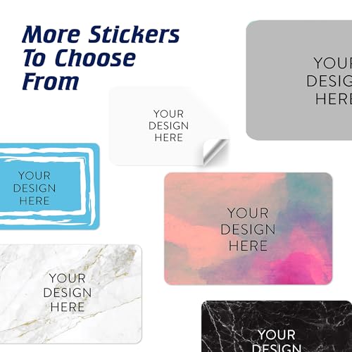 Custom Vinyl Stickers (100 Count)
